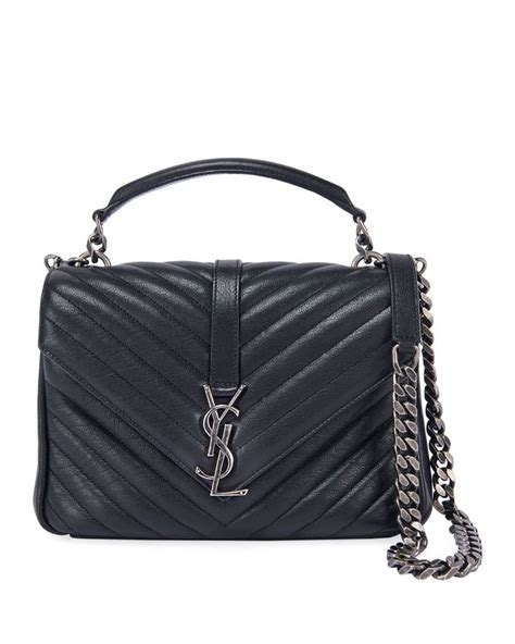 ysl college bag medium reviews|ysl silver hardware bag.